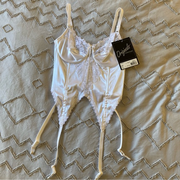 NWT vintage deadstock satin corset - Picture 12 of 15